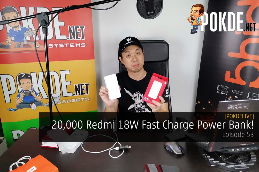 PokdeLIVE 53 — 20,000 Redmi 18W Fast Charge Power Bank! 22