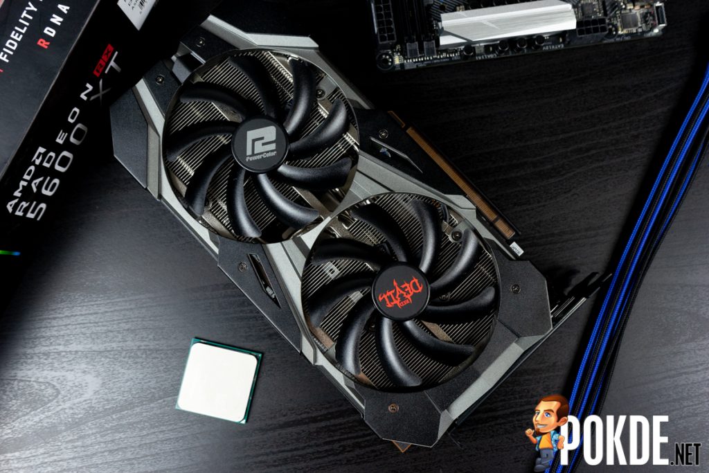 red devil radeon rx 5600 xt fan shroud