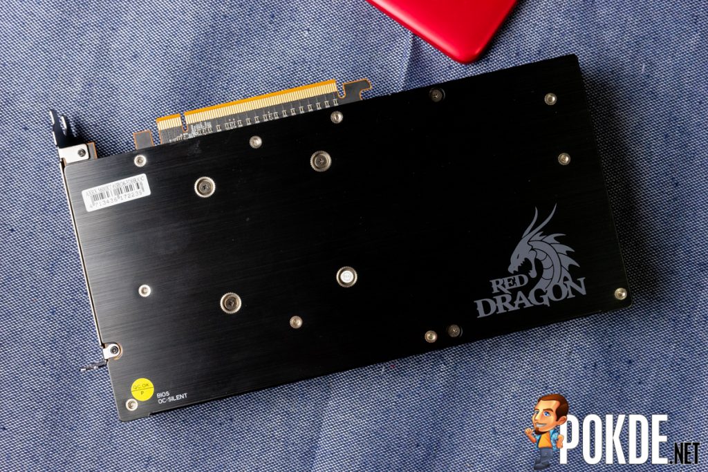 PowerColor Red Dragon Radeon RX 5600 XT backplate