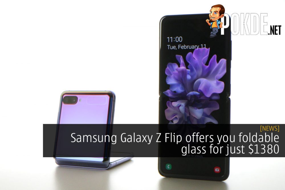 Samsung Galaxy Z Flip offers you foldable glass for just $1380 20