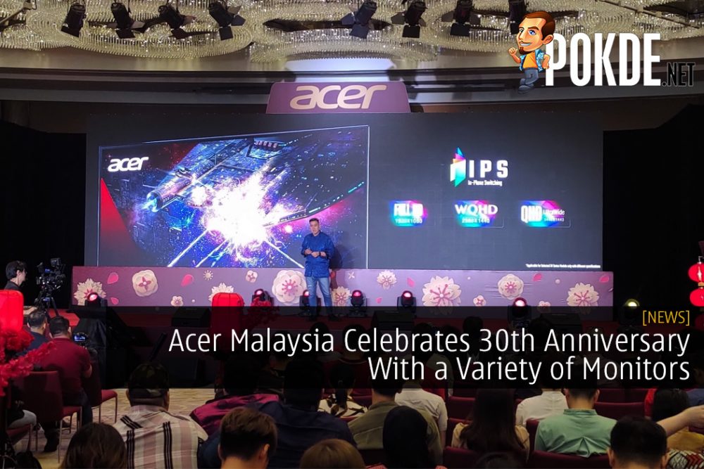 Acer Malaysia Celebrates 30th Anniversary With a Variety of Monitors for Gaming and Productivity