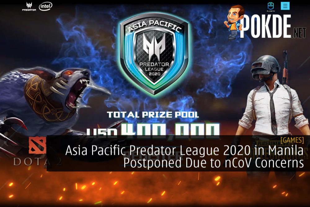 Asia Pacific Predator League 2020 in Manila Postponed Due to nCoV Concerns 22