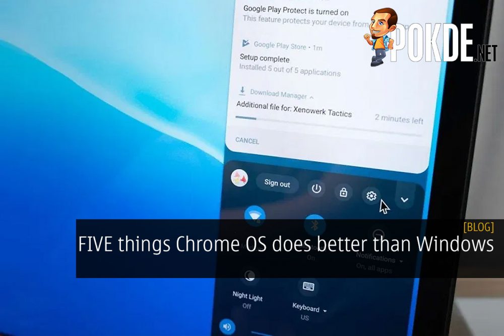 FIVE things Chrome OS does better than Windows 32