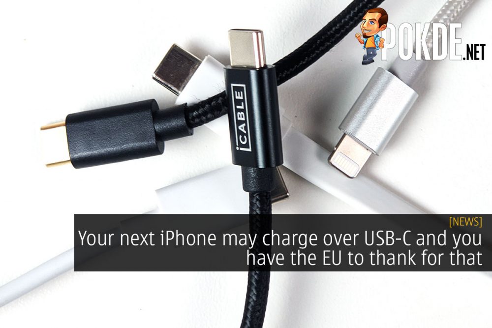 Your next iPhone may charge over USB-C and you have the EU to thank for that 25