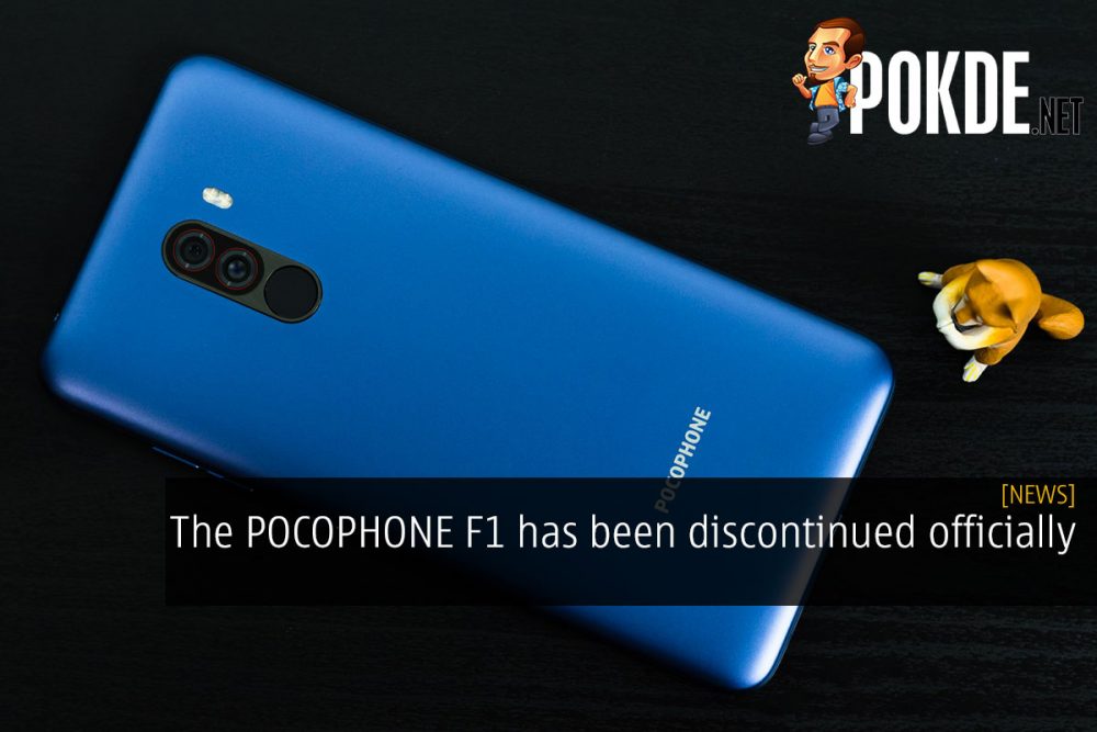 The POCOPHONE F1 has been discontinued officially 20