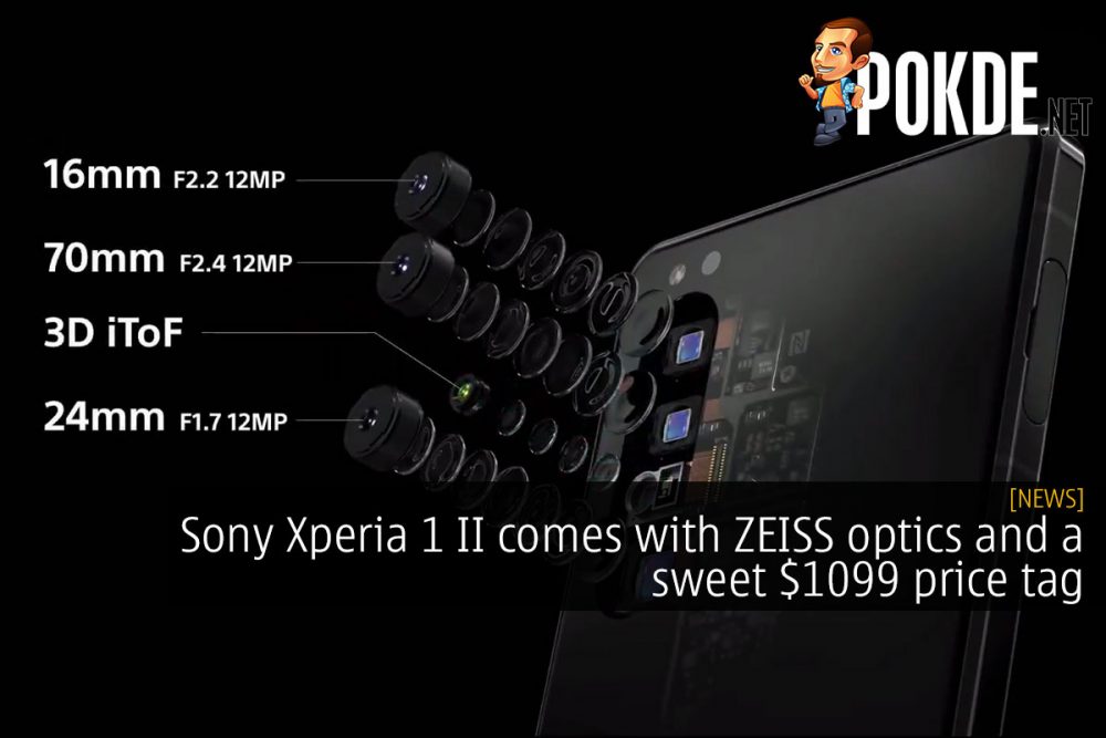 Sony Xperia 1 II comes with ZEISS optics and a sweet $1099 price tag 25