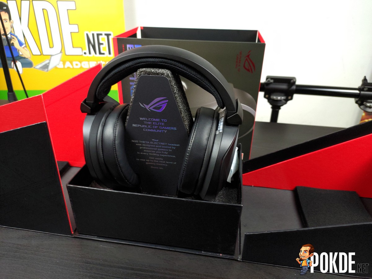 – ROG Electret When ASUS - Clarity Headset Theta Gaming Key Is Review