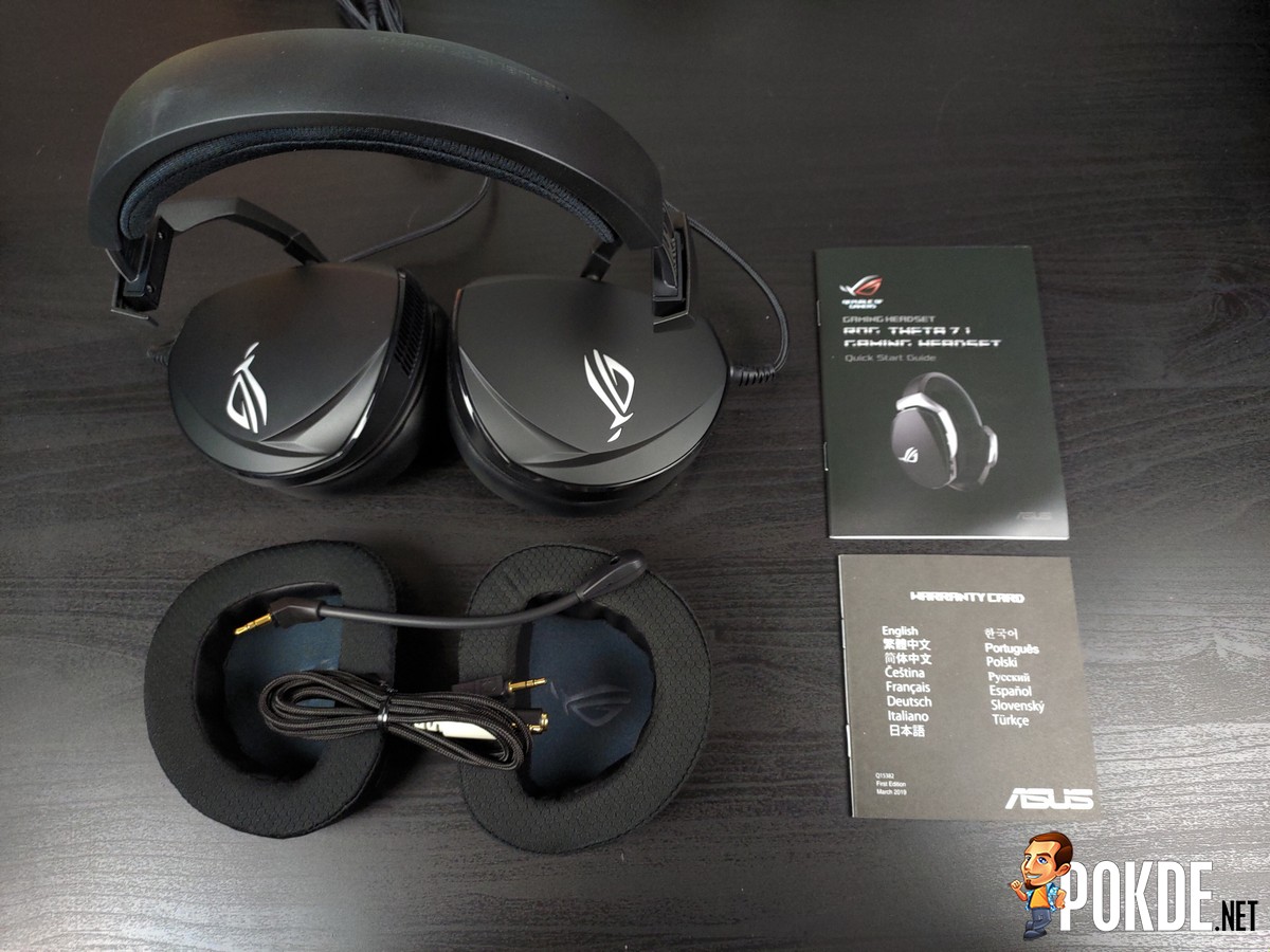 Key ASUS Gaming – - Review Headset ROG Electret When Is Clarity Theta