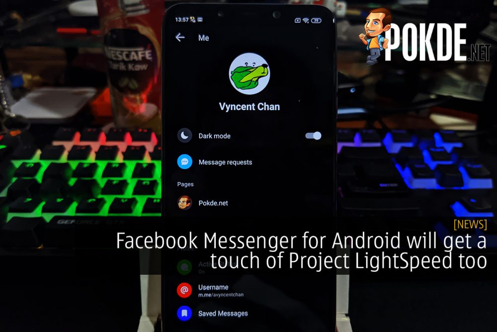 Facebook Messenger for Android will get a touch of Project LightSpeed too 29