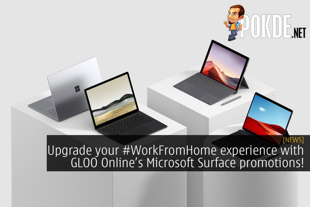 GLOO Online Microsoft Surface WorkFromHome cover
