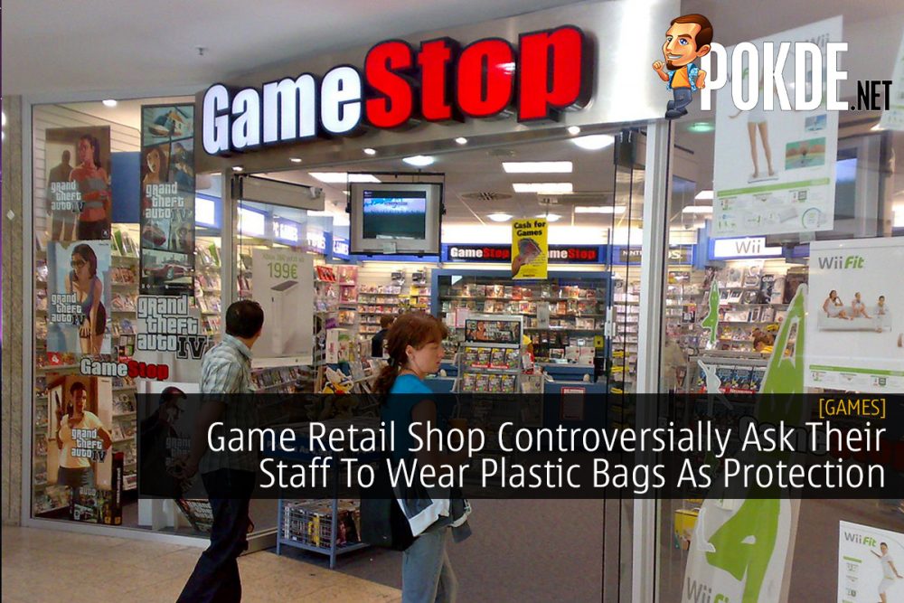 Game Retail Shop Controversially Ask Their Staff To Wear Plastic Bags As Protection 20