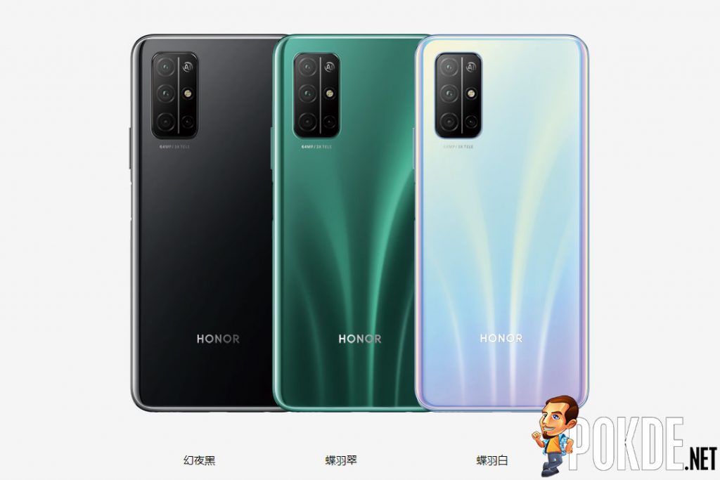 HONOR 30S colors