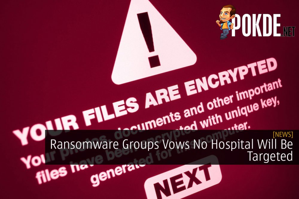 Ransomware Groups Vows No Hospital Will Be Targeted 34