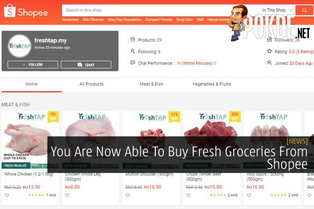 You Are Now Able To Buy Fresh Groceries From Shopee 28