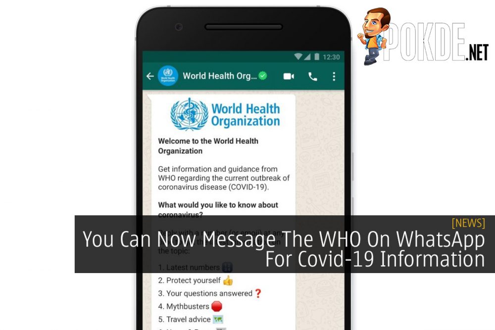 You Can Now Message The WHO On WhatsApp For Covid-19 Information 31