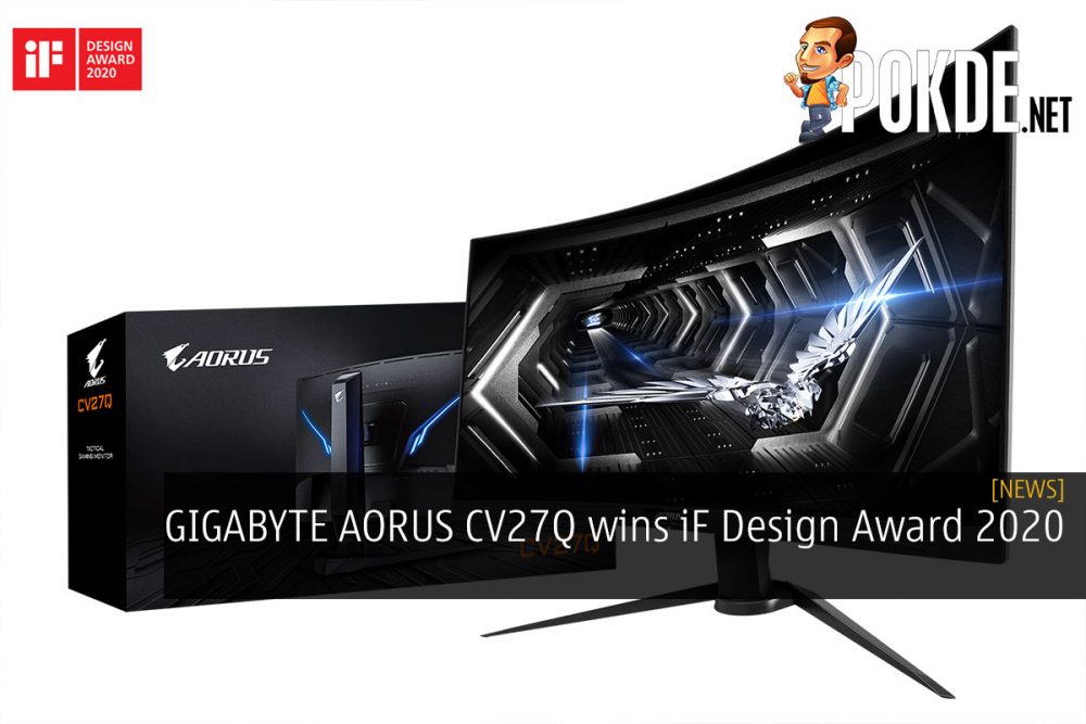 GIGABYTE AORUS CV27Q wins iF Design Award 2020 31