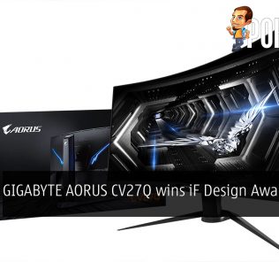 GIGABYTE AORUS CV27Q wins iF Design Award 2020 21