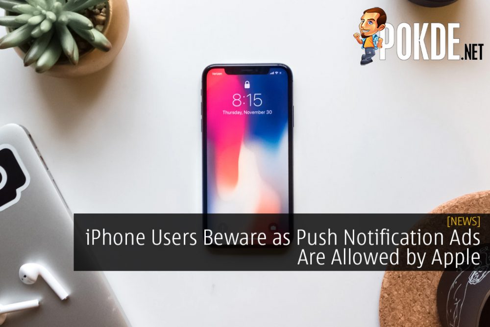 iPhone Users Beware as Push Notification Ads Are Allowed by Apple