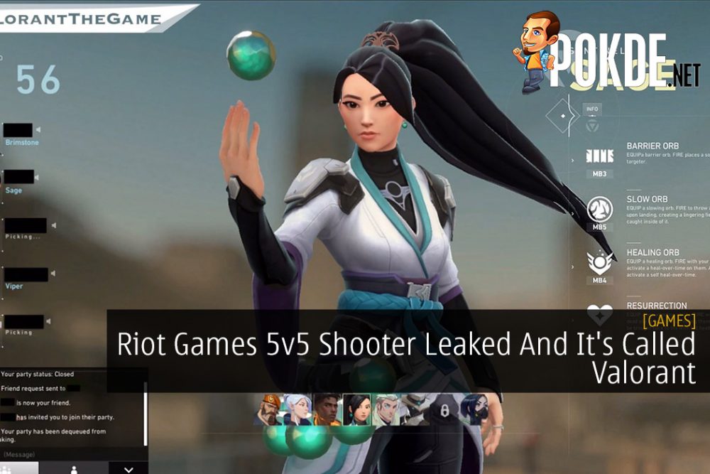 Riot Games 5v5 Shooter Leaked And It's Called Valorant 31