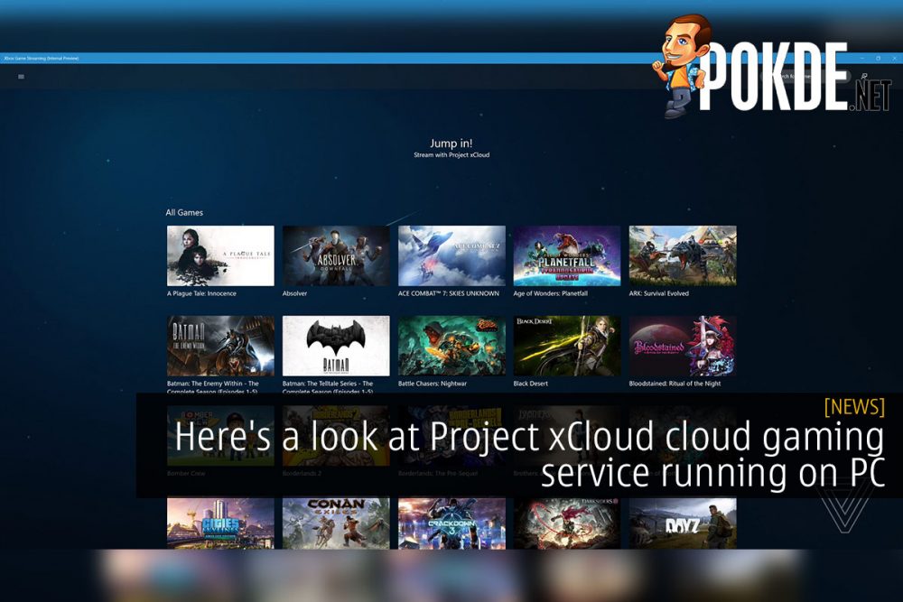 project xcloud windows 10