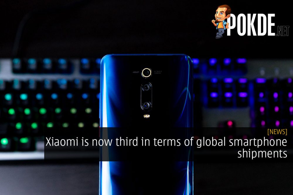 Xiaomi is now third in terms of global smartphone shipments 32