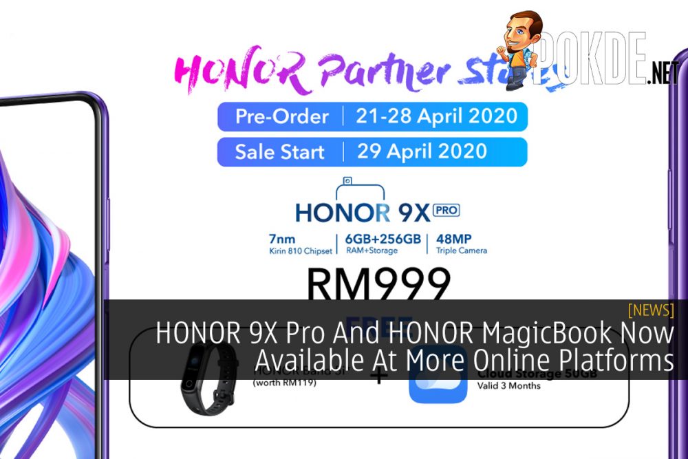 HONOR 9X Pro And HONOR MagicBook Now Available At More Online Platforms 29