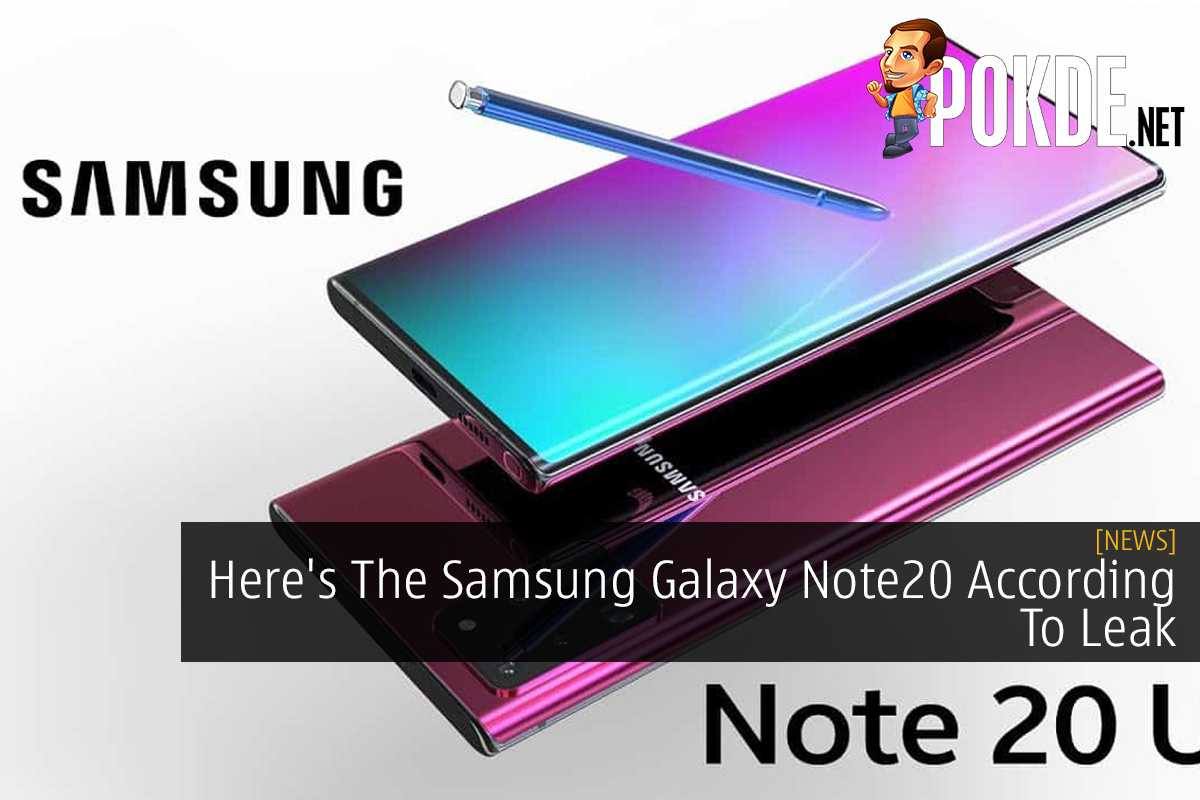 Here's The Samsung Galaxy Note20 According To Leak 8