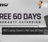 MSI Laptop Owners Will Get 60 Days Warranty Extension 36