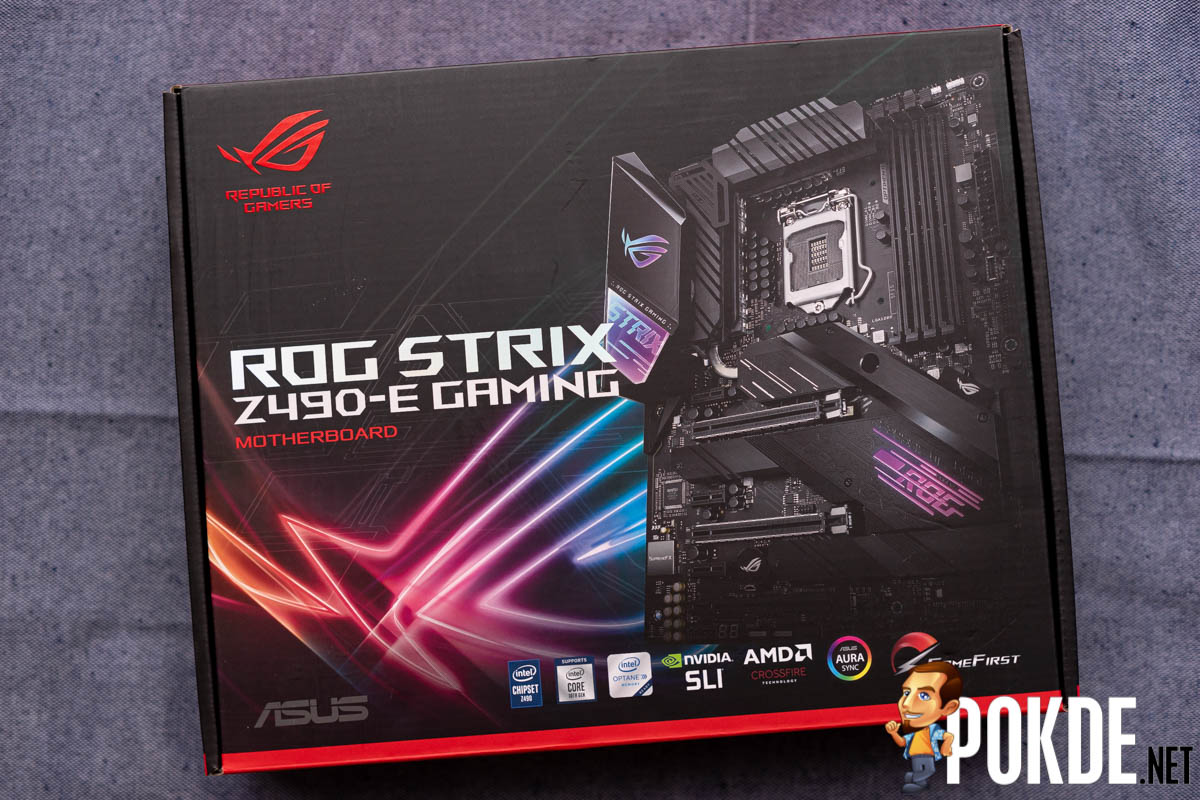 ASUS ROG Strix Z490-E Gaming Preview — Unboxing And A Peek At The