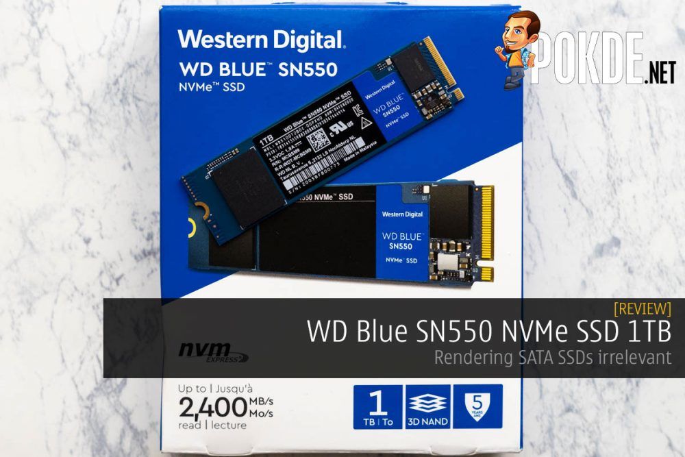 WD Blue SN550 NVMe SSD 1TB Review — rendering SATA SSDs irrelevant 26