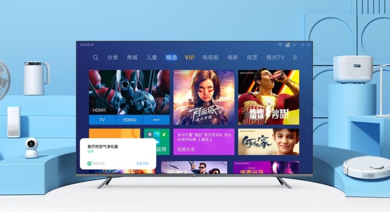 Xiaomi Unveils New Mi Full Screen TV Pro with a Monstrous 75" Display