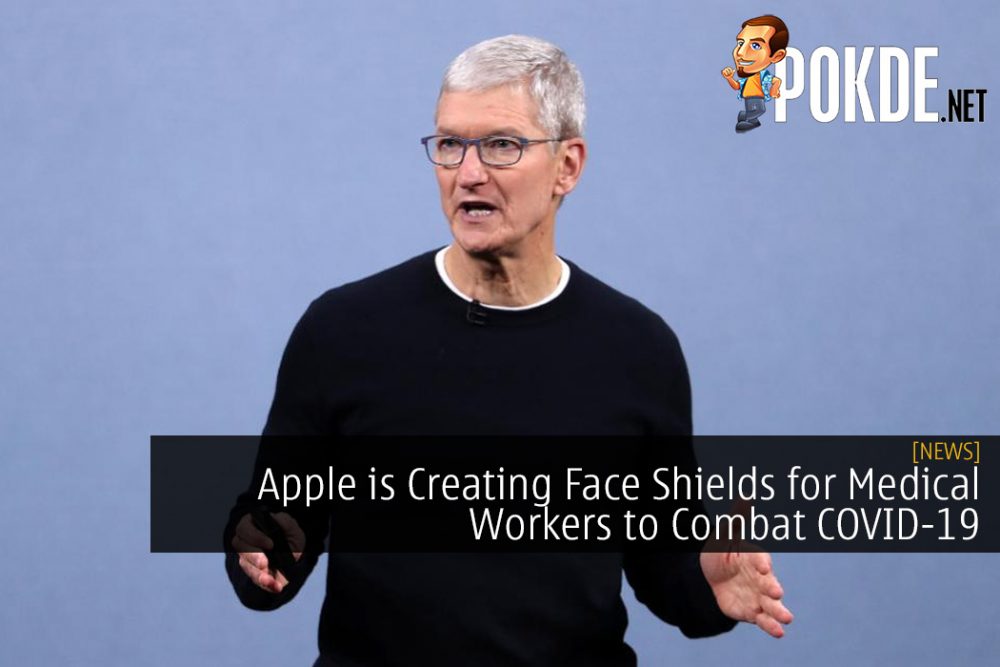 Apple is Creating Face Shields for Medical Workers to Combat COVID-19