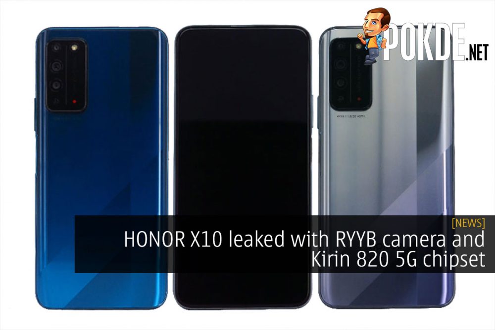 HONOR X10 leaked with RYYB camera and Kirin 820 5G chipset 23