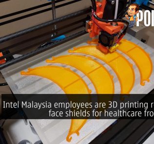 Intel Malaysia employees are 3D printing reusable face shields for healthcare frontliners 29