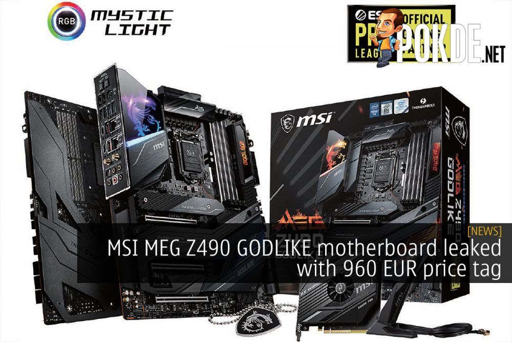 MSI MEG Z490 GODLIKE motherboard leaked with 960 EUR price tag 23