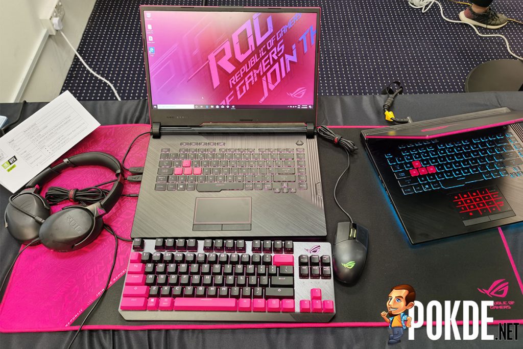 rog strix g15 electro pink