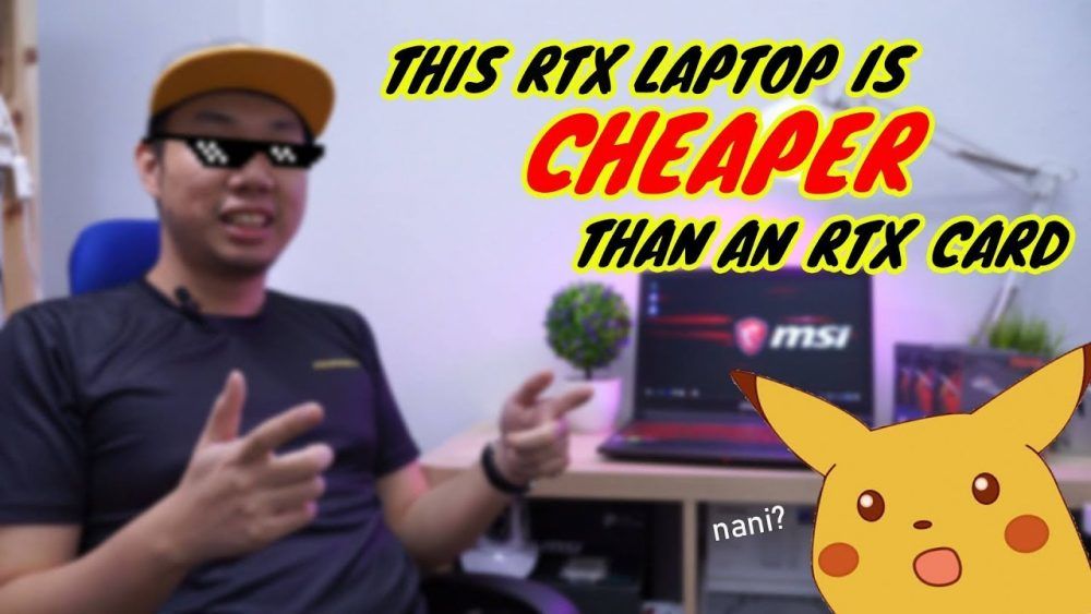 This GL63 RTX Laptop is CHEAPER than an RTX Card!!! 26