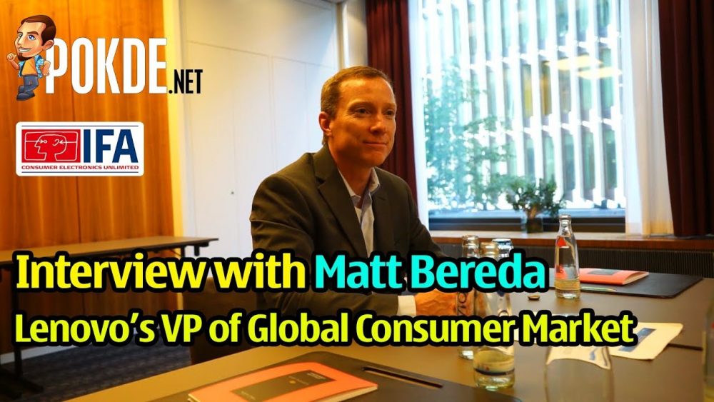 Interview with Matt Bereda, Lenovo VP of Global Consumer Products at IFA 2019 34
