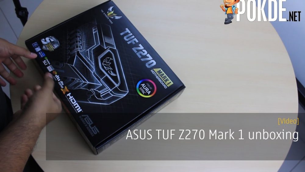 ASUS TUF Z270 Mark 1 quick unboxing 29