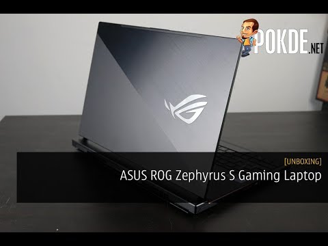 ASUS ROG Zephyrus S Gaming Laptop Unboxing 23