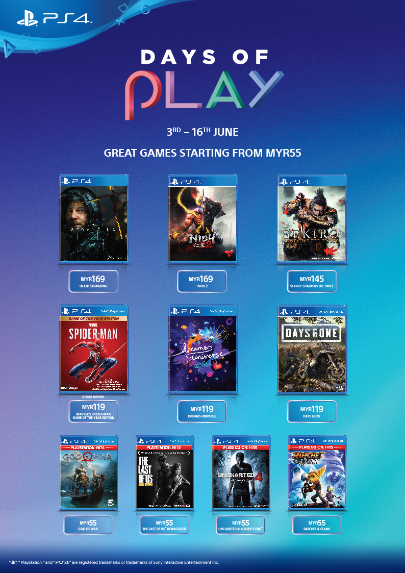 ps4 game sale 2020