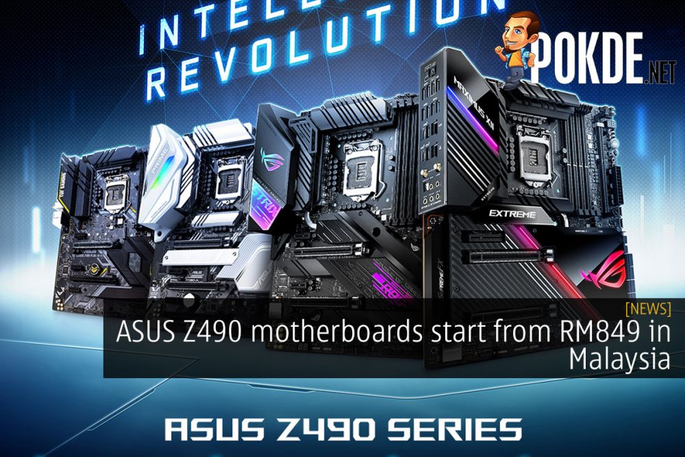 ASUS Z490 motherboards start from RM849 in Malaysia 24