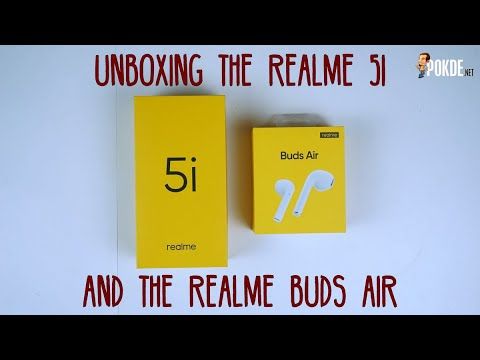 realme 5i and realme Buds Air 2 Unboxing 32