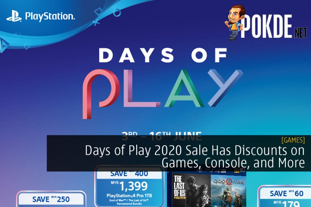 Days of Play 2020 Sale Has Discounts on Games, Console, and More in Malaysia