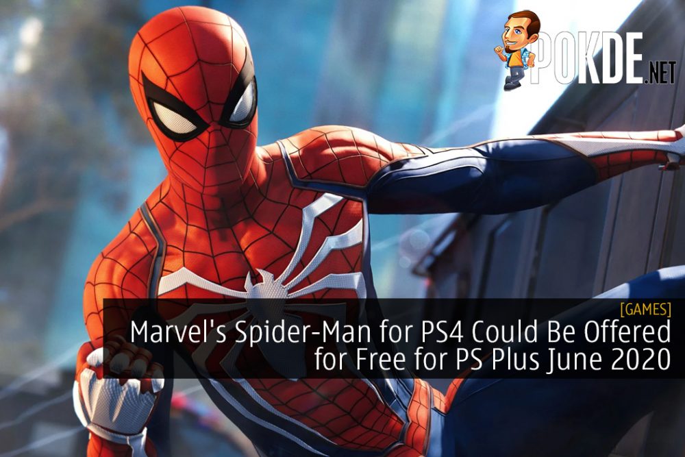 Marvel's Spider-Man for PS4 Could Be Offered for Free for PS Plus June 2020