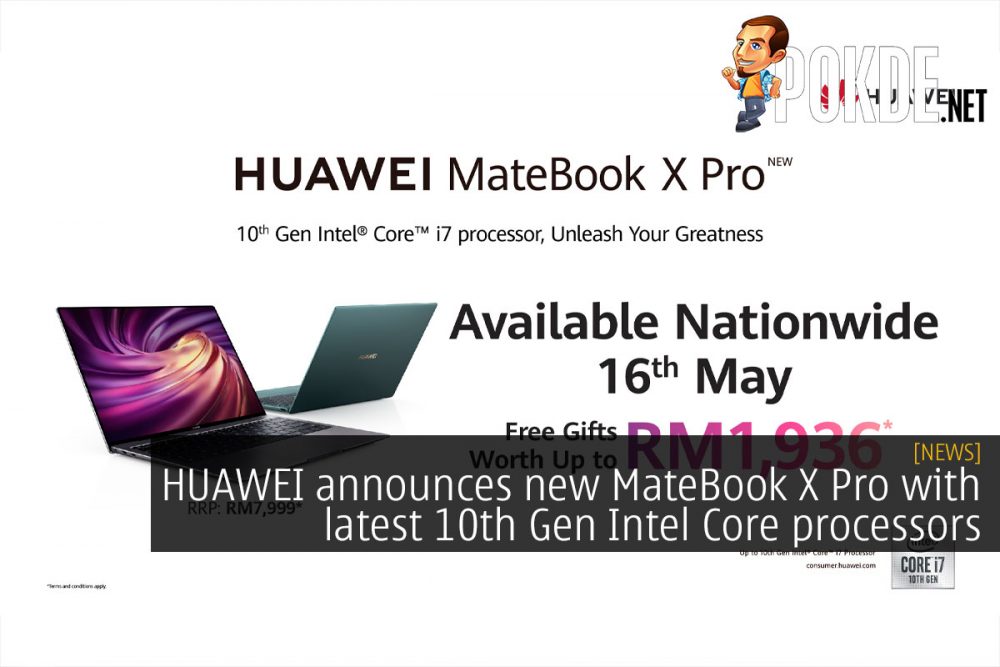 HUAWEI announces new MateBook X Pro with latest 10th Gen Intel Core processors 24