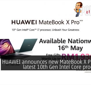 HUAWEI announces new MateBook X Pro with latest 10th Gen Intel Core processors 32