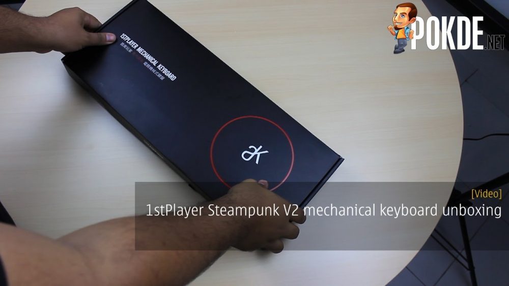 1STPLAYER Steampunk V2 Mechanical Keyboard Unboxing 22