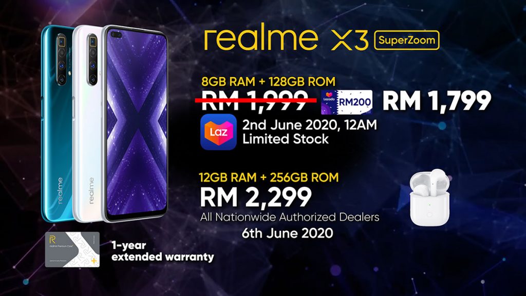 realme X3 SuperZoom price Malaysia