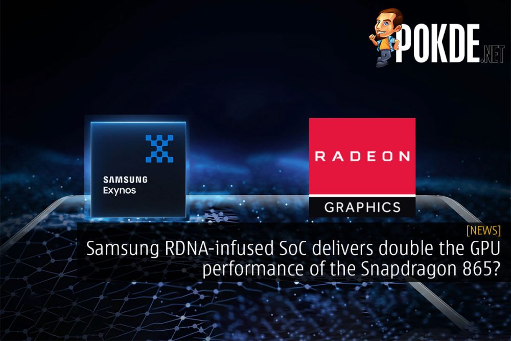 samsung rdna double performance of snapdragon 865